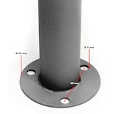 thumbnail of Helloshop26 - Bloc 12 boites aux lettres 2x6 compartiment superposé pied de support anthracite 16_0000025