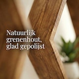 thumbnail of IvoQ Hexagon Wandplanken Hout - Set van 3 - Grenen - Zwevend Wandrek - Honingraat - Natuurlijk