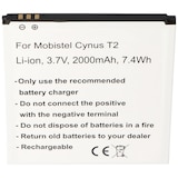 thumbnail of MOBISTEL Cynus T2 Akku als Nachbau von Accucell passend für MT-9081W