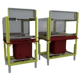 thumbnail of EURAST - Durchlauf-spülsystem reinigungs- und klarspülmodul - 1150x770x1620 mm - 22000 W 400/3V - 28EDC101