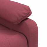 thumbnail of vidaXL Massagesessel Elektrisch Weinrot Stoff