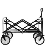 thumbnail of tectake Chariot pliable LEON avec freins, capacité de charge 80kg - noir - 404978