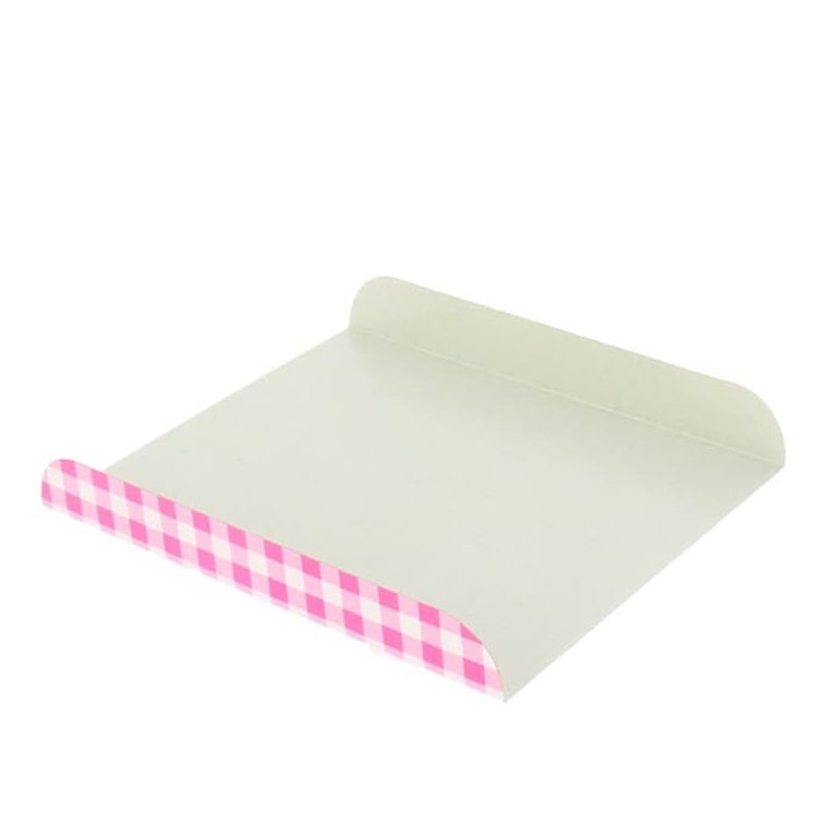 MONOUSO - Pappschale pink für Waffeln 15x13x2cm (100 Stück)
