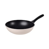 thumbnail of San Ignacio - Wok Ø26 cm van gesmeed aluminium in wit, geschikt voor inductie - Expert Nerja