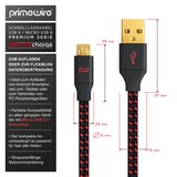 thumbnail of Primewire Micro-USB 2.0 zu USB Typ A Kabel, UltimateCharge MicroUSB 2.0 Schnellladekabel mit Datenübertragung - 5m