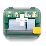 thumbnail of 6 `Cederroth` Soft Foam Bandage Spender 2-in-1 12,3 cm x 13,8 cm x 14,2 cm grün