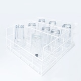 thumbnail of GSP Professionel Spülkorb Drahtgitterkorb Gläserspülkorb 500x500 mm Draht 3 Reihen  Gastro