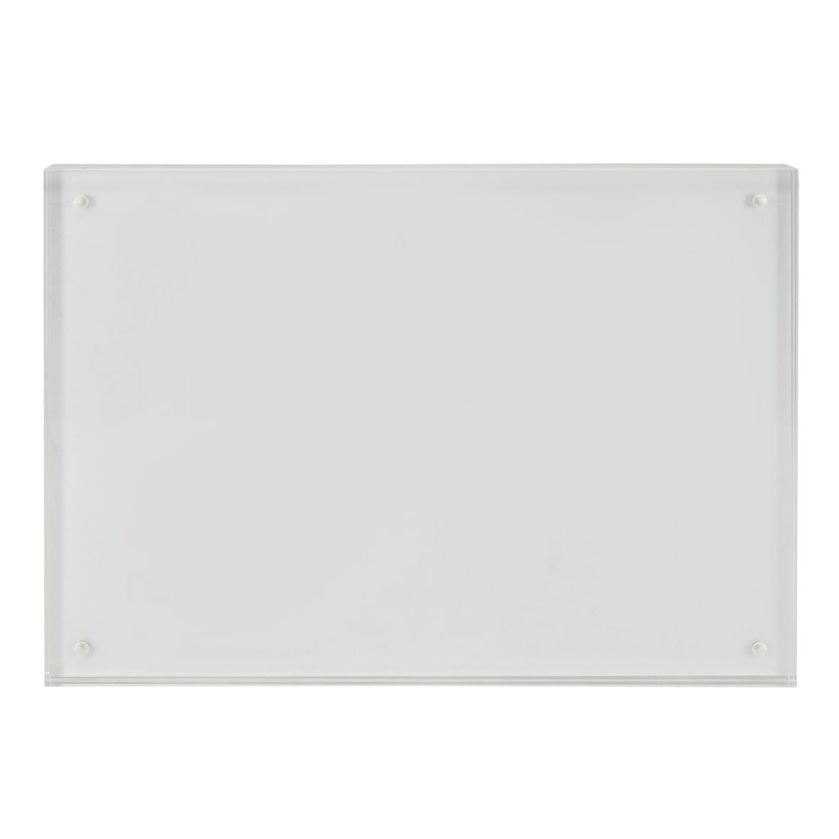 Securit® Transparenter Plakathalter A5 – Acryl – Als Einzel- oder Doppelseitenrahmen verwendbar