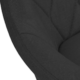 thumbnail of Barhocker Lazio Stoff schwarz/weiß