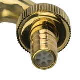 thumbnail of Nostalgie Auslaufventil Gockel 1/2 Zoll poliertes Messing