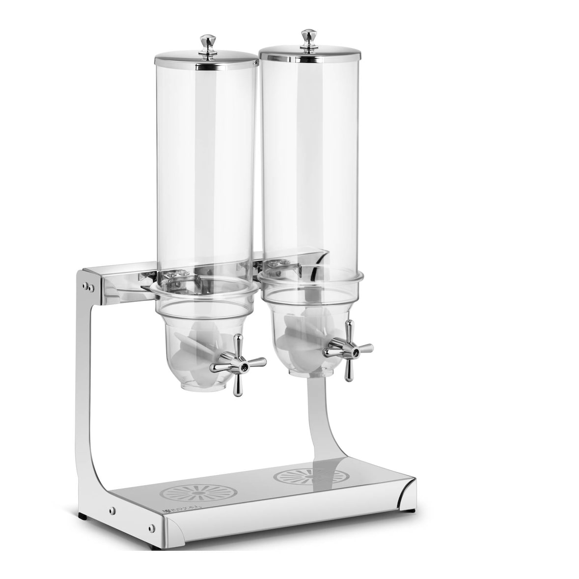 Royal Catering Dispensador de cereales - 2 x 3,5 l - 2 contenedores