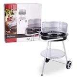 thumbnail of WellHome - Halbrunder Hibachi-Grill aus Stahl mit einem 425 x 3 mm großen Grillrost.
