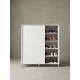 thumbnail of Schuhschrank WL5.712 Holz Weiß 100x108x37,5 cm Ablage Hoch, Design Schuhständer Groß 20 Paar Schuhe Schuhregal Flur, Schuh Aufbewahrung Platzsparend,