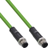 thumbnail of InLine® Industrie Netzwerkkabel, M12 4-pin D-kodiert Stecker/Stecker, PUR, 7,5m
