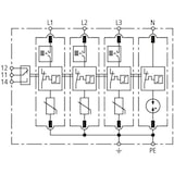 thumbnail of DEHN 952440 DG M TNS ACI 275 FM Überspannungsableiter 20 kA 1 St.