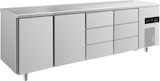 thumbnail of Gastro Kühltisch 2 Türen 6 Schubladen Umluftkühlung 2330x700x850mm -2/+8°C  632l