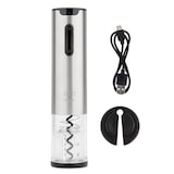 thumbnail of Les Petits Champs elektrische wijnopener WOP660 / LED-indicator / roestvrij staal / snelle ontkurking / USB-oplaadbaar