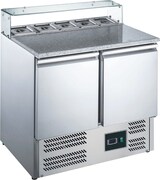thumbnail of ZORRO Pizzatisch ZPS 900 G - 2 Türen / Glasaufsatz