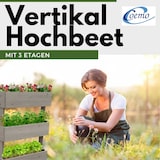 thumbnail of Coemo Kleines Vertikalbeet Hochbeet 3 Etagen inkl. Pflanzfolie