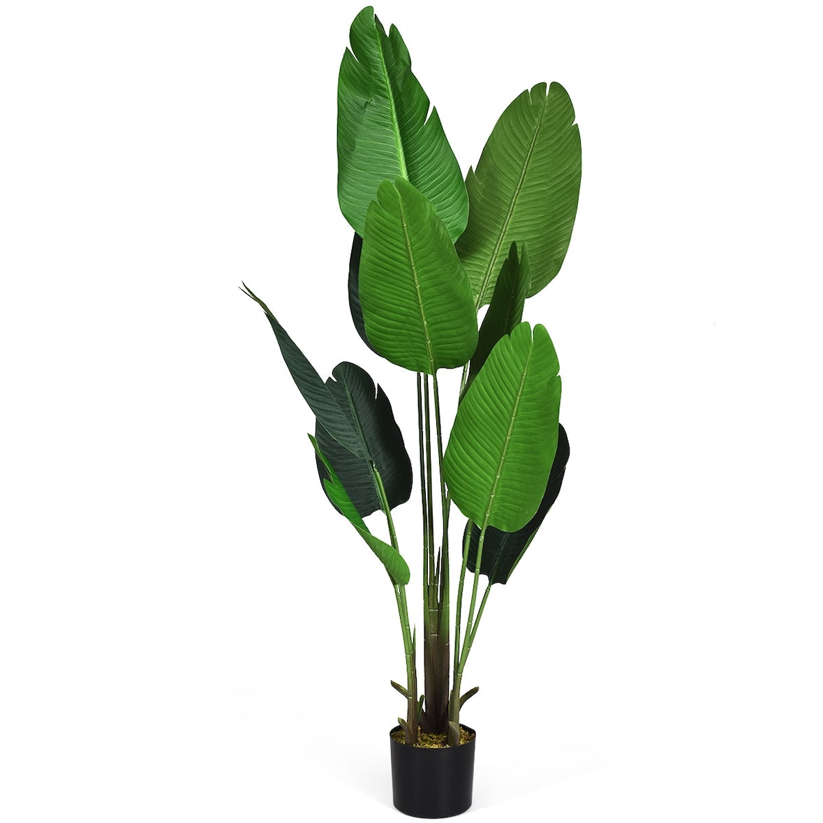 Décoshop26 - Plante artificiel bananier avec pot 160cm décoration intérieur et extérieur 20_0000959