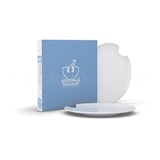 thumbnail of TV Tasse Kuchenteller 73 mittlerer Teller mit Biß rund 2er Set 20 cm weiß