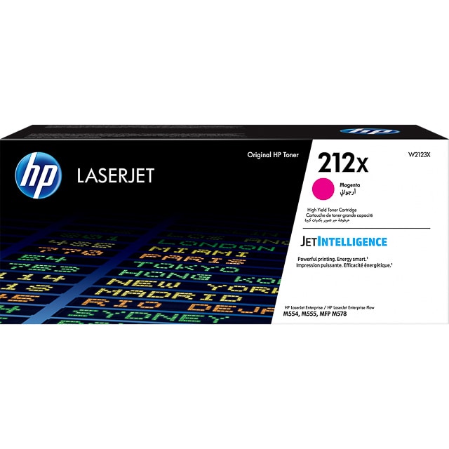 Laser/copiadora HEWLETT PACKARD W2123X HP CLJ M554 TONER MAG HC