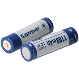 thumbnail of Keeppower Li-ion Akku 14500 mit 1100mAh 3,7V, 50,3x14,2mm, mit Mirco-USB Lademöglichkeit