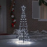 thumbnail of vidaXL LED Weihnachtsbaum mit Erdspießen Kaltweiß 250 cm Eisen