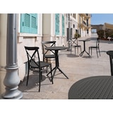 thumbnail of Lot de 2 tables d’extérieur rondes pliantes de 60 cm Sky Table Taupe