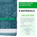 thumbnail of Benetton - Toalha de Mãos 50x90cm 100% Algodão Azul Escuro com Listras Neutral