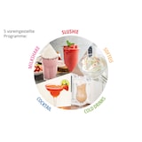 thumbnail of Unold 48956 2in1 Slush- und Softeismaschine Sofie schwarz mit Kompressor ca. 2L 5 Programme für Slushies Softeis Frozen Cocktails Milchshake in 30 min