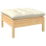 thumbnail of vidaXL 12-tlg. Garten-Lounge-Set mit Creme Kissen Massivholz Kiefer