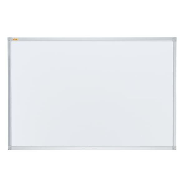FRANKEN Whiteboard 90 x 60 cm, Schreibtafel X-tra!Line, lackiert, magnetisch, beschreibbar, trocken abwischbar, mit Aluminiumrahmen, Magnettafel