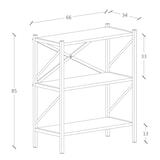 thumbnail of Insasi2 Regal 2 Ablagen Eiche dekor.