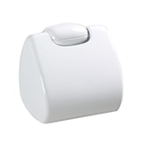 thumbnail of ROSSIGNOL Porte rouleau papier WC avec couvercle SANIPLA blanc