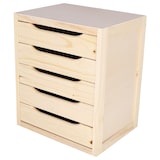 thumbnail of MUEBLEAR - Cajonera 5 cajones sin barniz
