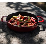 thumbnail of Combekk Sous Chef Bratpfanne 28 cm – 2 Griffe – Gusseisen – Rot