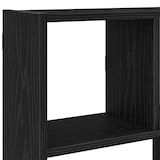 thumbnail of vidaXL Wandschap kubus 12 vakken bewerkt hout zwart