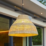 thumbnail of Lumisky Suspension d'extérieur MERIDA OUTDOOR CABLE 5m câble H34cm Herbe marine Beige