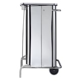 thumbnail of Rossignol - Poubelle mobile à pédale en inox 70L COLLECROULE CARENE