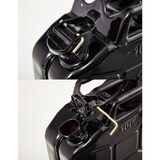 thumbnail of BW® Kraftstoffkanister Metall Benzinkanister 2x 10 Liter mit Ausgießer - Schwarz - RAL 9005 - TÜV-geprüft und UN-Zulassung - Made in Europe