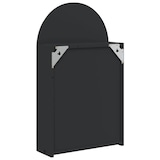 thumbnail of vidaXL Spiegelschrank mit LED-Beleuchtung Gewölbt Schwarz 42x13x70 cm