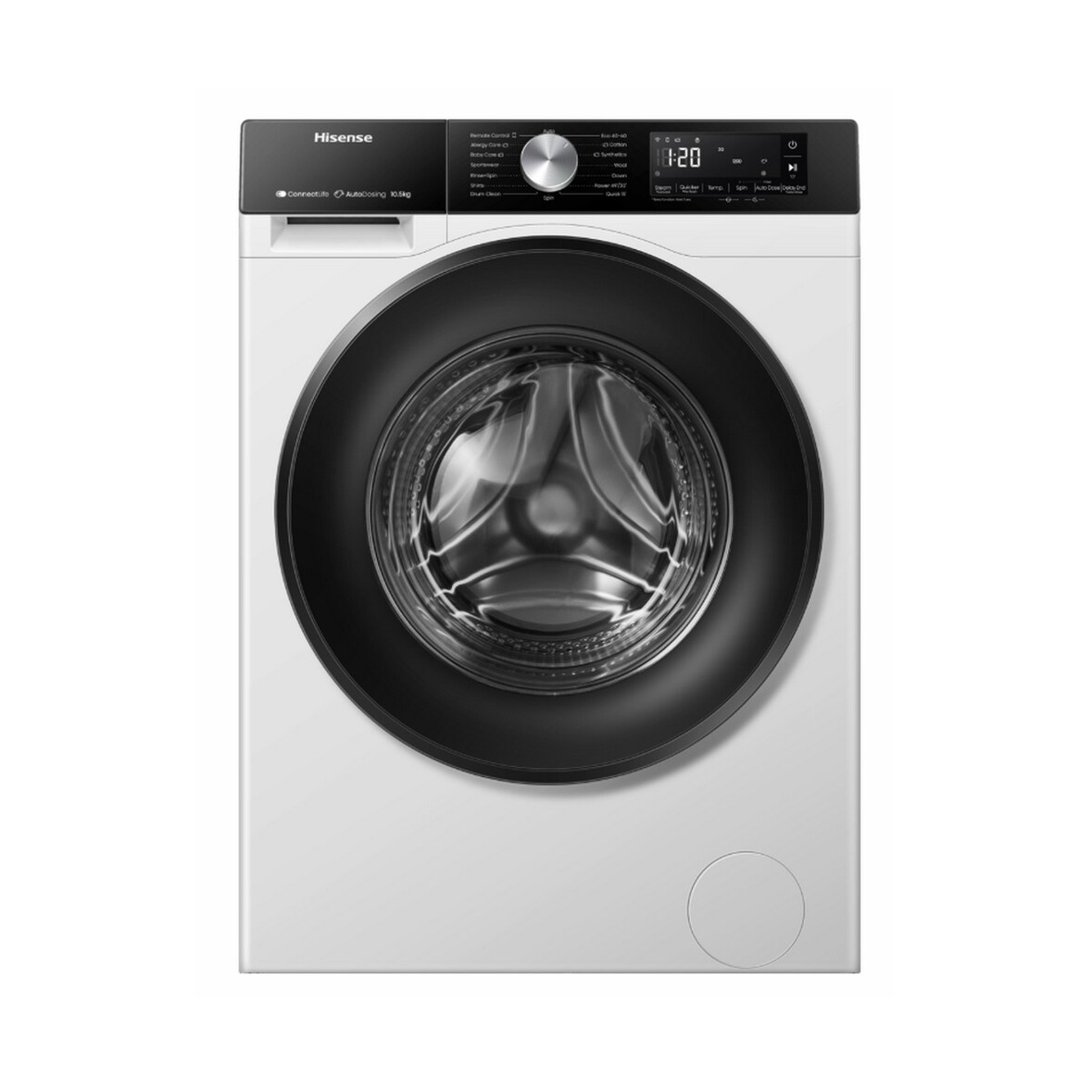 HISENSE Lave-linge Frontal 10.5kg 1400 Tours/min Blanc WF3S1045BW3