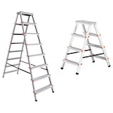 thumbnail of Scala in alluminio doppia salita con cavetto di rinforzo Tip Tap Brixo - 4 gradini