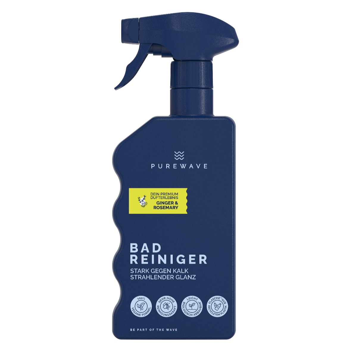 PUREWAVE Badreiniger Ginger & Rosemary 500ml