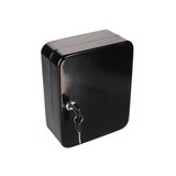 thumbnail of Armoire à clés avec serrure cylindrique, 20 crochets, avec 2 clés, noir