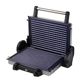 thumbnail of Masterpro - Griglia elettrica antiaderente Foodies con griglia 12x32x40cm, 2200W, in acciaio inox e ABS, con 3 funzioni