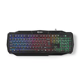 thumbnail of Nedis Wired Gaming Keyboard - USB 2.0 - Folientasten - LED - US international - US-Layout - Stromversorgung über USB - Netzkabellänge: 1.50 m - Gaming