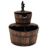 thumbnail of vidaXL Gartenbrunnen mit Pumpe 44,5x44,5x58 cm Massivholz Tanne