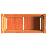 thumbnail of Helloshop26 - Fioriera rialzata per piante fiori giardino terrazze gambe cerate 70 x 31 x 70 cm legno di pino massiccio marrone 02_0038907